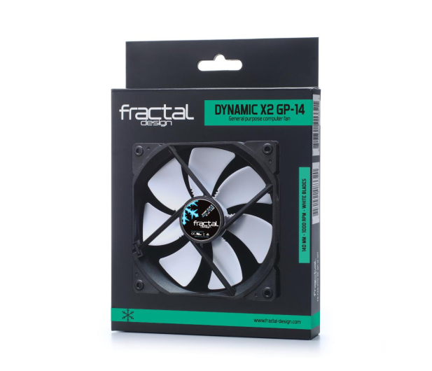 FRACTAL DESIGN Dynamic X2 GP-14 140mm White FD-FAN-DYN-X2-GP14-WT - 363515 - zdjęcie 2